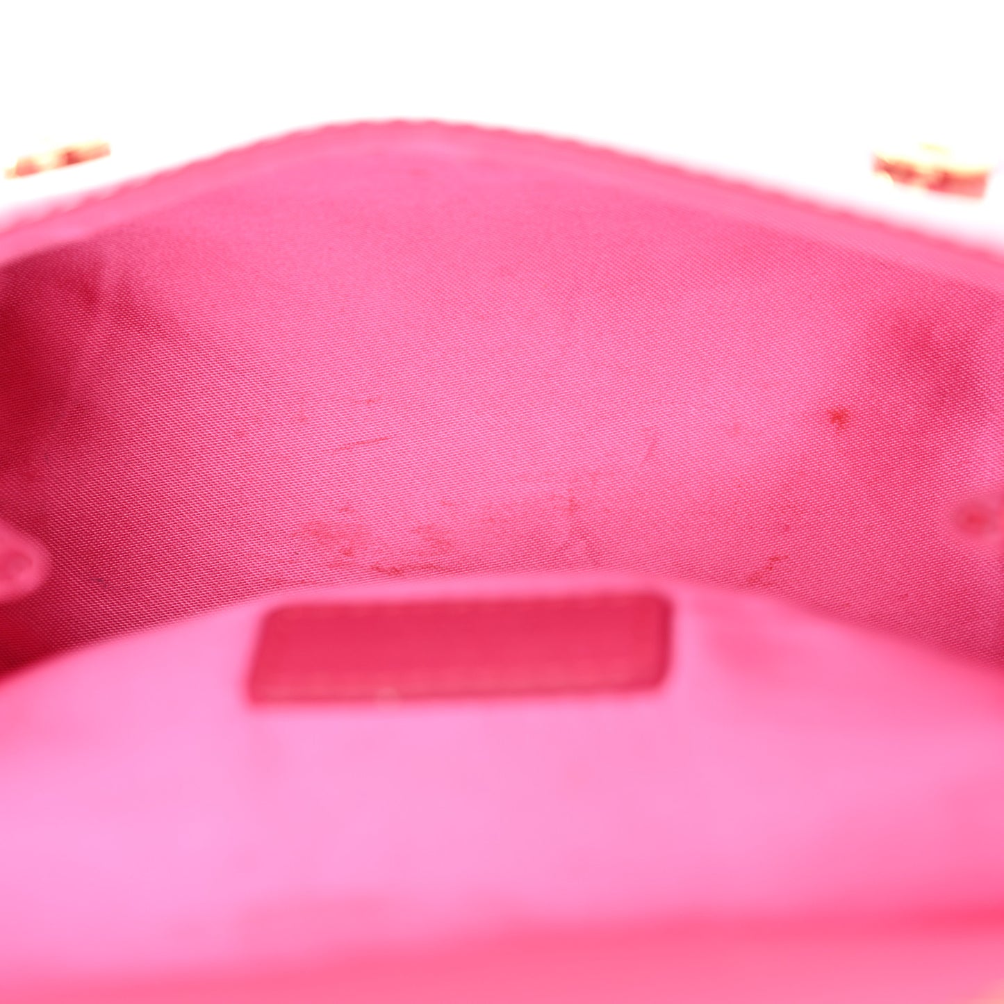 Patent Mini DG Girls Miss Sicily Satchel Dark Pink