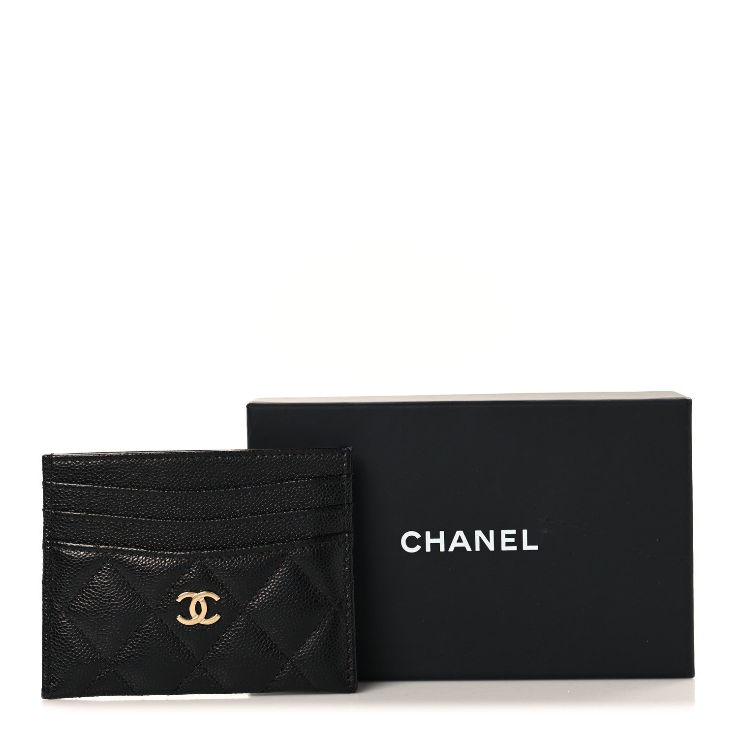 Chanel Caviar Quilted Multi Card Holder Black 9 of 9