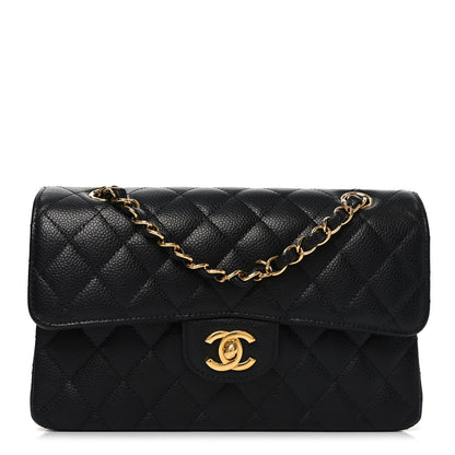 Chanel Caviar Quilted Small Double Flap Black 2 of 21