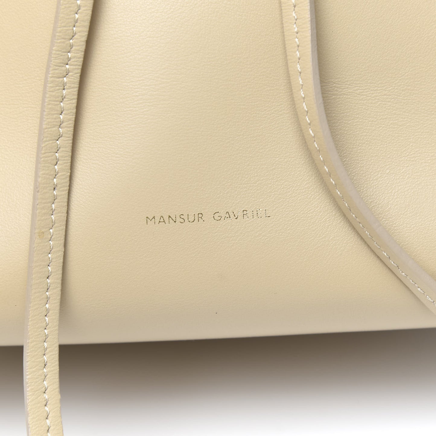 Calfskin Mini Bucket Bag Sand