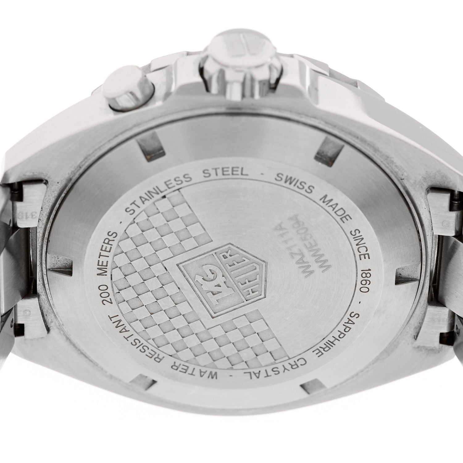 Tag Heuer Stainless Steel 41mm Formula 1 Quartz Watch Black WAZ111A 4 of 4