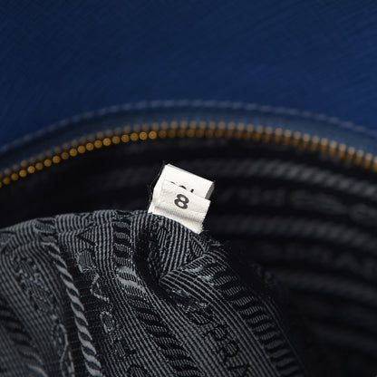 Prada Saffiano Lux Extra Large Galleria Double Zip Tote Bluette 7 of 9