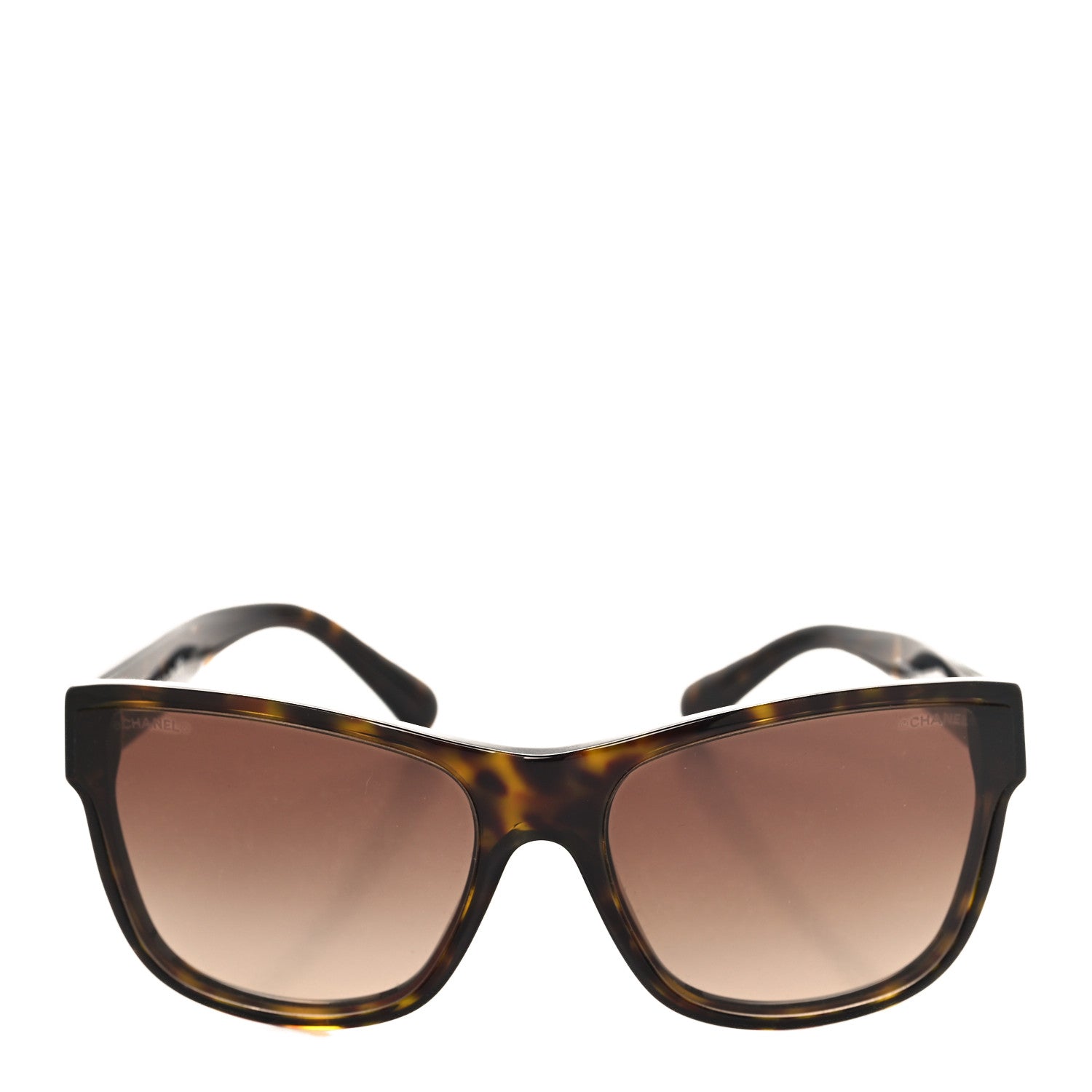 Chanel Acetate Butterfly Sunglasses 5386 Dark Tortoise 2 of 8