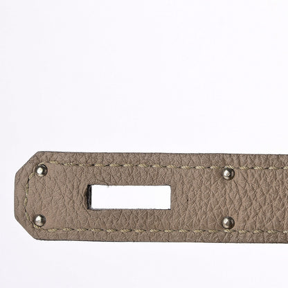 Hermes Taurillon Clemence Kelly Retourne 28 Gris Tourterelle 9 of 27