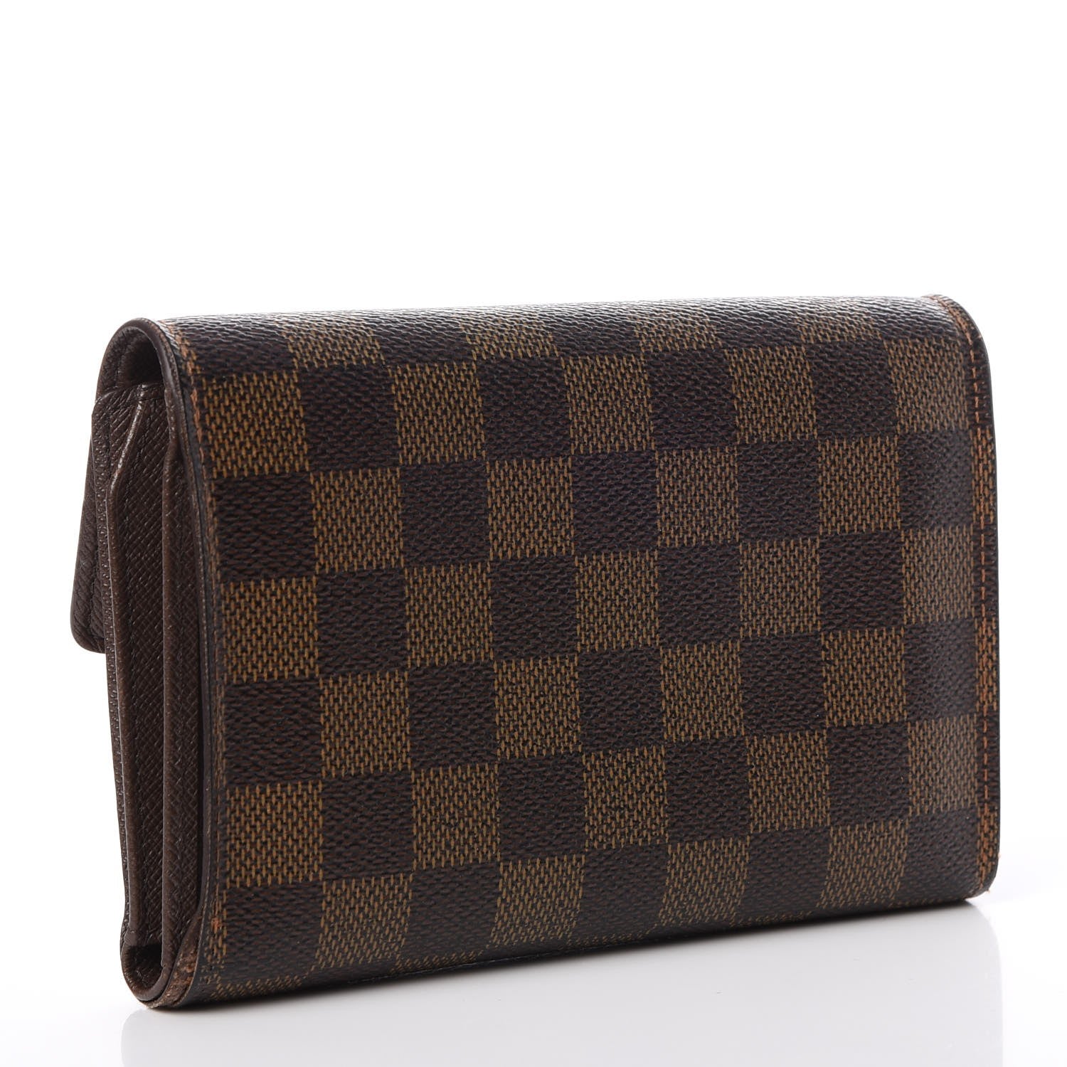 Louis Vuitton Damier Ebene Porte Tresor Etui Papier Wallet 3 of 12