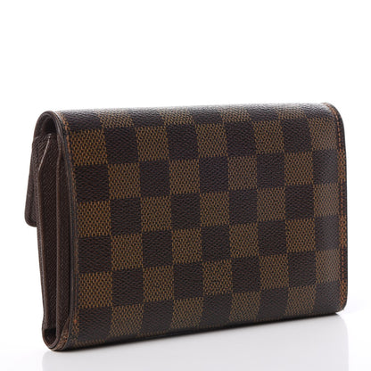 Louis Vuitton Damier Ebene Porte Tresor Etui Papier Wallet 3 of 12