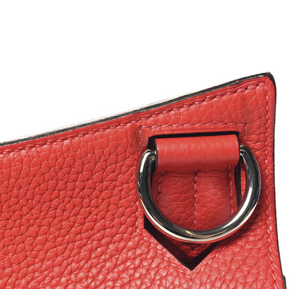 Hermes Taurillon Clemence Jypsiere 31 Rouge Pivoine 11 of 12