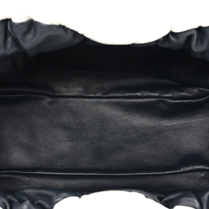 Mansur Gavriel Lambskin Cloud Clutch White 5 of 9