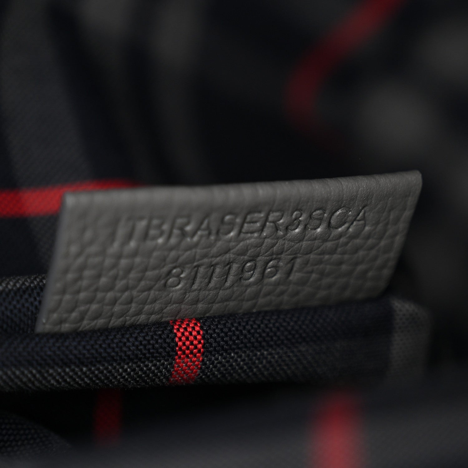 Burberry Grained Calfskin Vertical Paddy Anthracite 7 of 10