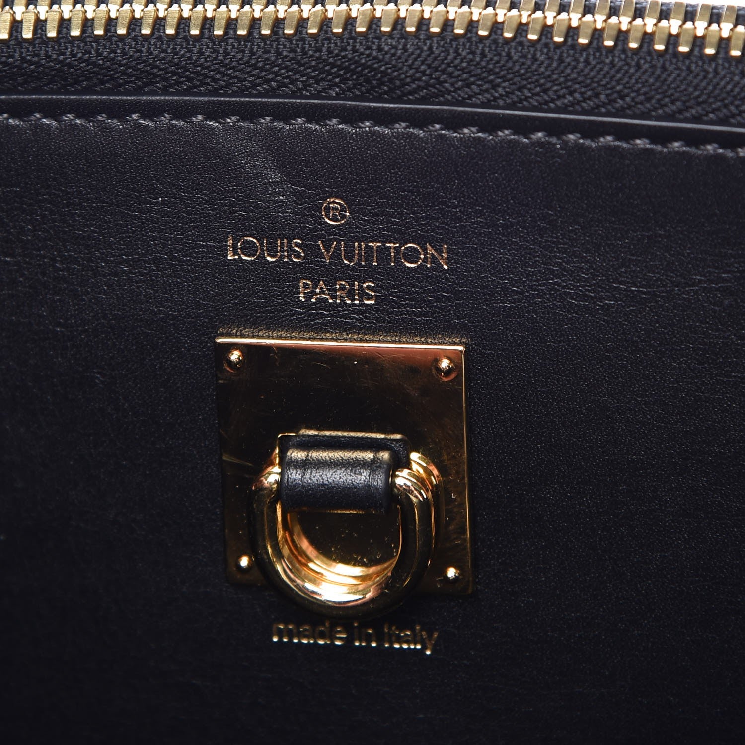 Louis Vuitton Calfskin City Steamer MM Black 6 of 8