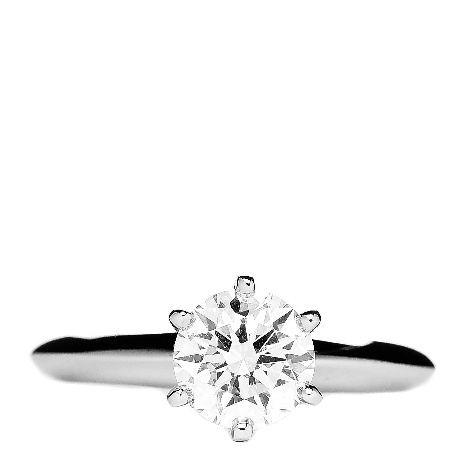 Tiffany Platinum Diamond 1.08ct Solitaire Engagement Ring 49 5 1 of 5