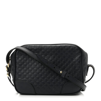 Gucci Soft Microguccissima Mini Bree Messenger Bag Blue 1 of 18
