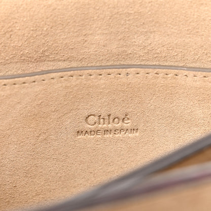 Chloe Suede Calfskin Small Faye Shoulder Bag Fuchsia Rose 8 of 14