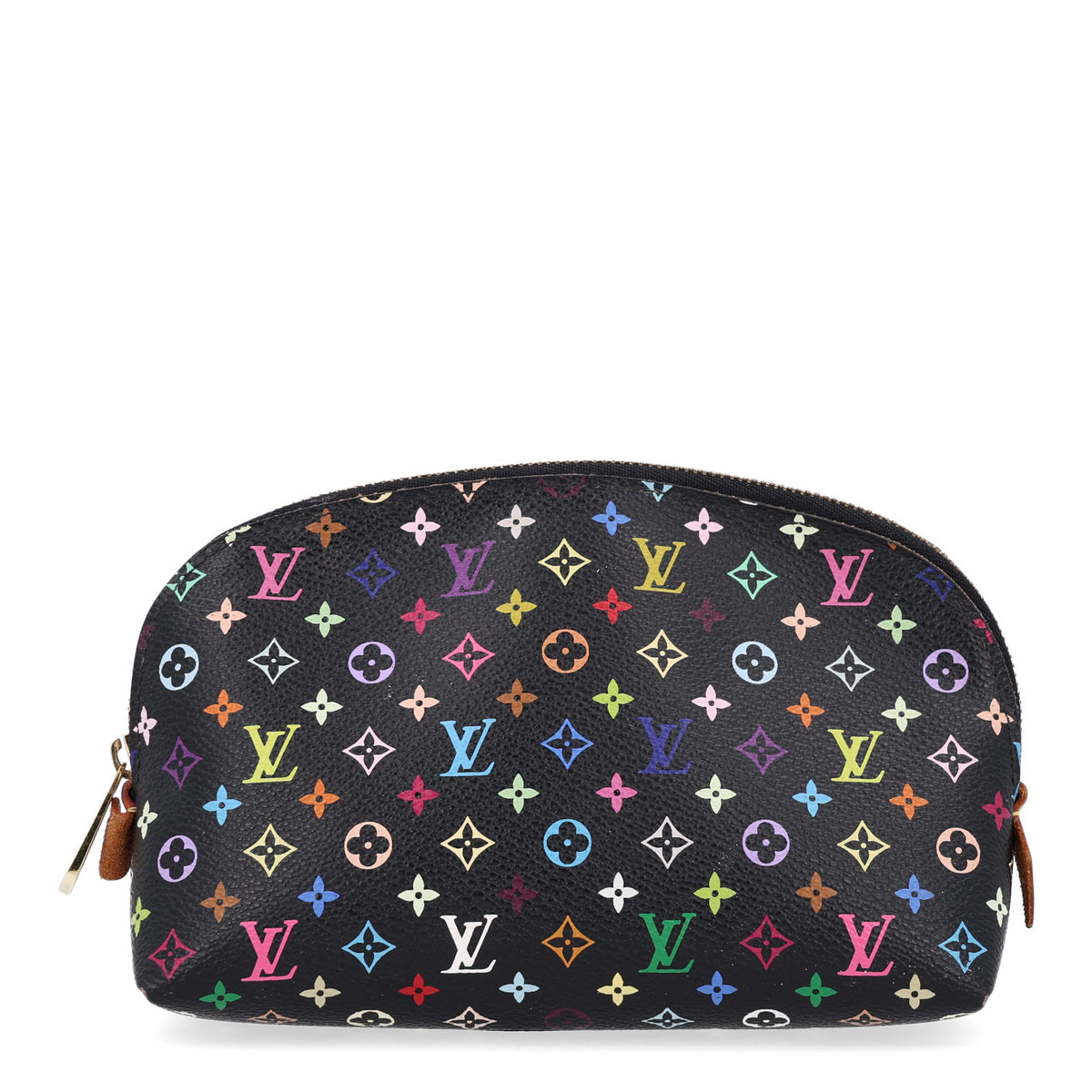 Monogram Multicolor Cosmetic Pouch Black Grenade
