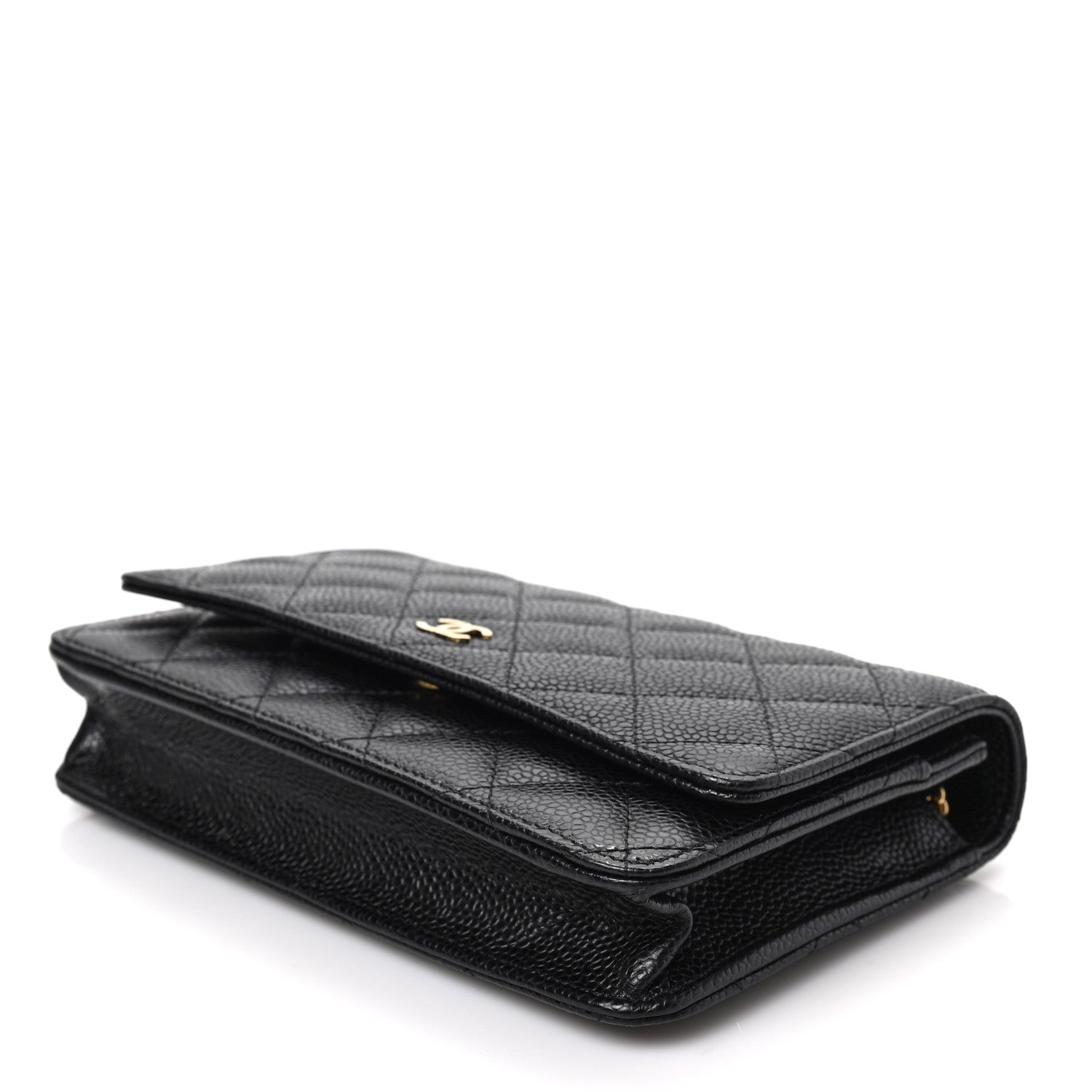 Chanel Caviar Quilted Wallet on Chain WOC Black 8 of 8