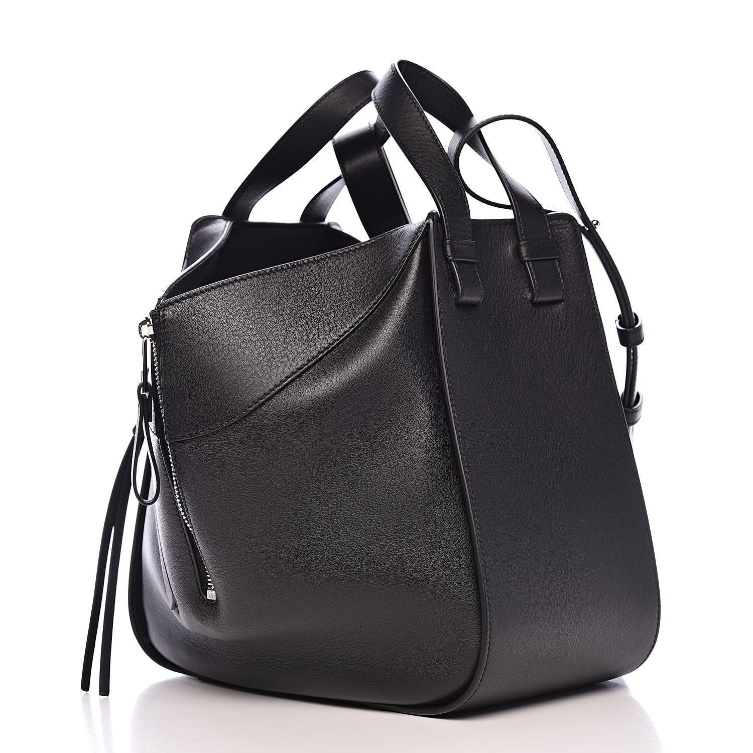 Loewe Calfskin Small Hammock Shoulder Bag Black 3 of 9