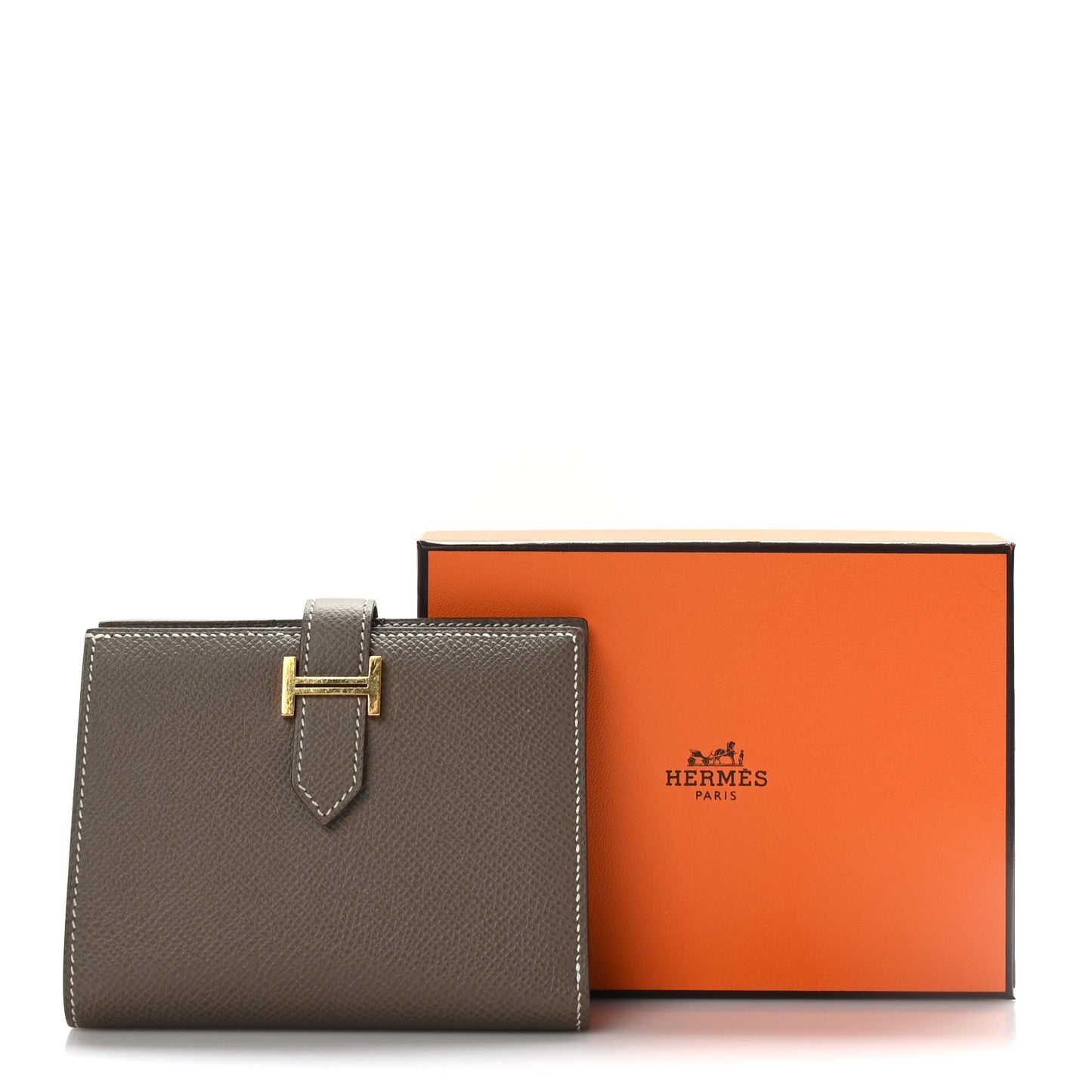 Epsom Bearn Compact Wallet Etoupe