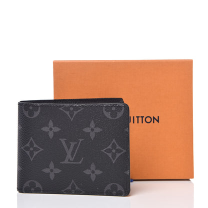 Louis Vuitton Monogram Eclipse Multiple Wallet 8 of 8