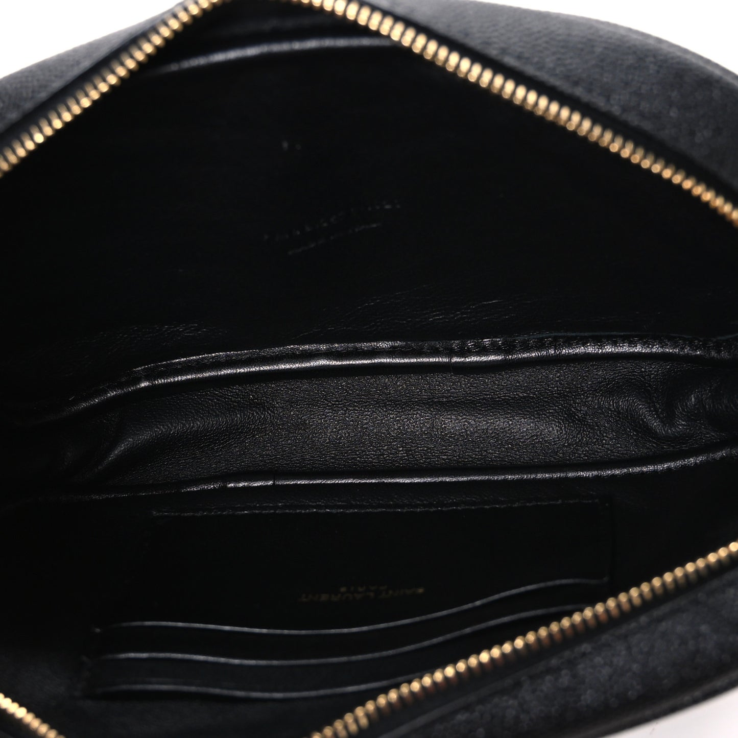Grain De Poudre Matelasse Monogram Mini Lou Camera Bag Black