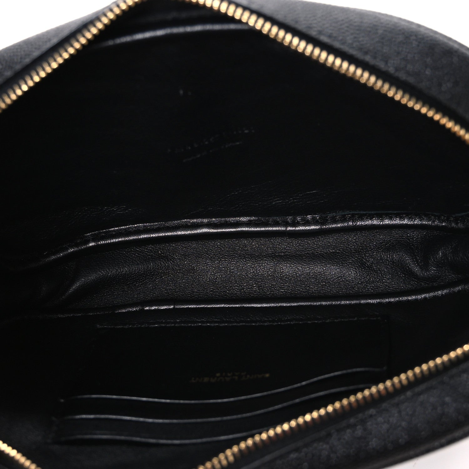 Saint Laurent Grain De Poudre Matelasse Monogram Mini Lou Camera Bag Black 5 of 10