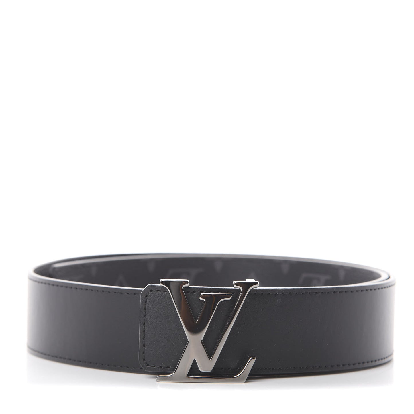 Monogram Eclipse Taigarama 40mm LV Initiales Reversible Belt 85 34 Black