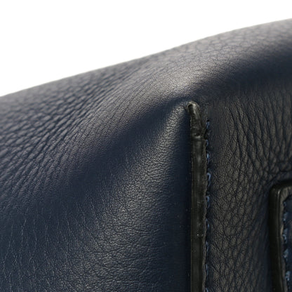 Burberry Soft Grain Calfskin Medium Belt Bag Regency Blue 9 of 14
