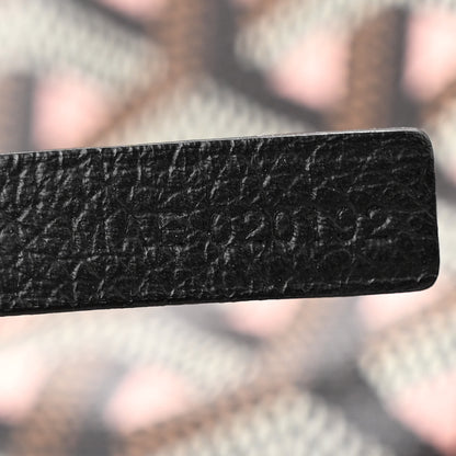 Goyard Goyardine Saint Louis Claire Voie GM Black Pink 9 of 12