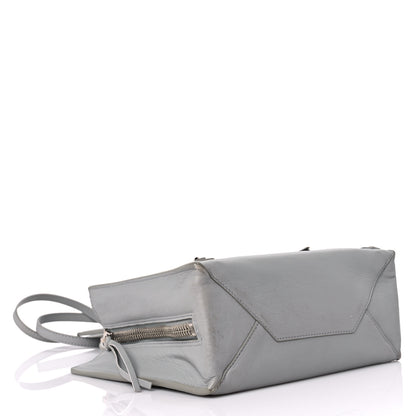 Balenciaga Calfskin Papier Mini A4 Zip Around Tote Gris Glace 3 of 12