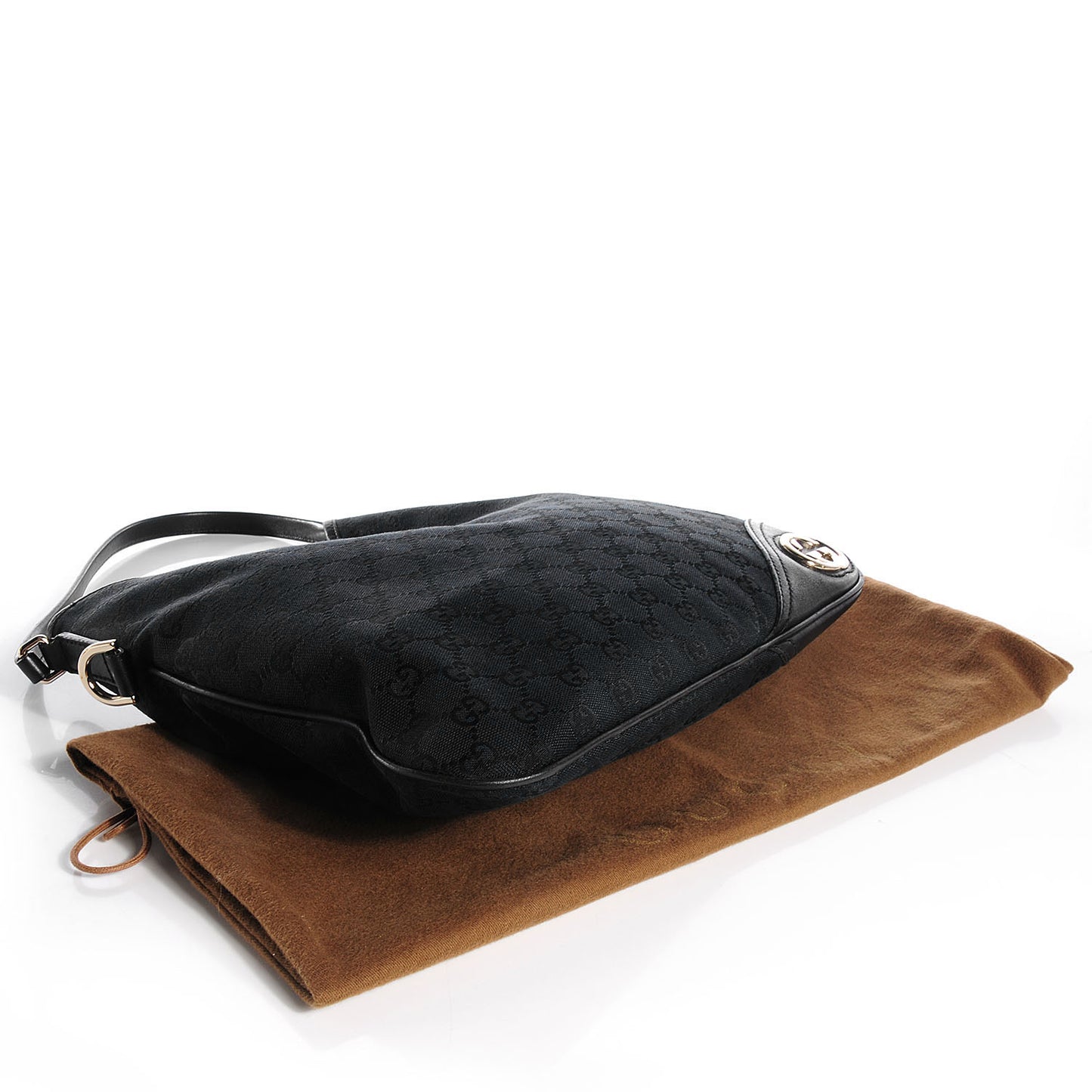 Monogram New Britt Medium Hobo Black