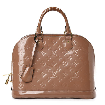 Louis Vuitton Vernis Alma PM Rose Velours 1 of 13