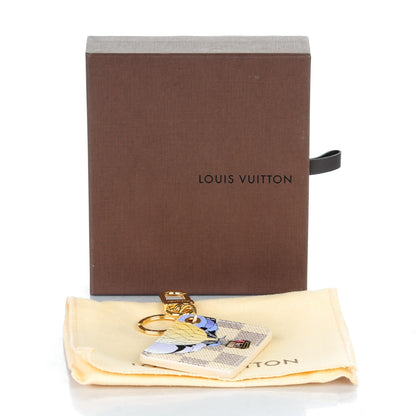 Louis Vuitton Damier Azur Illustre Key Holder 6 of 6
