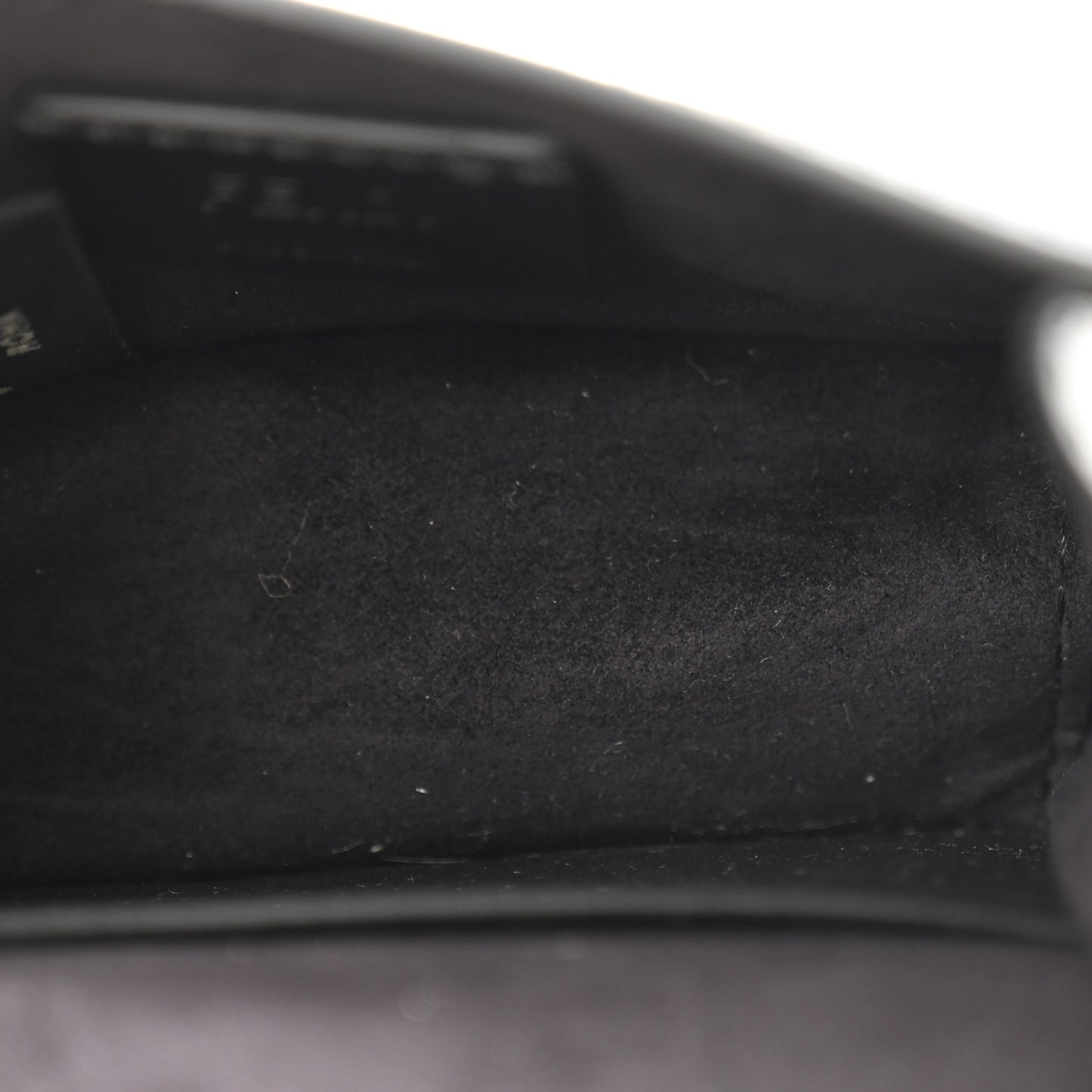 Vitello Snakeskin F is Fendi Flower Micro Kan I Shoulder Bag Black Multicolor