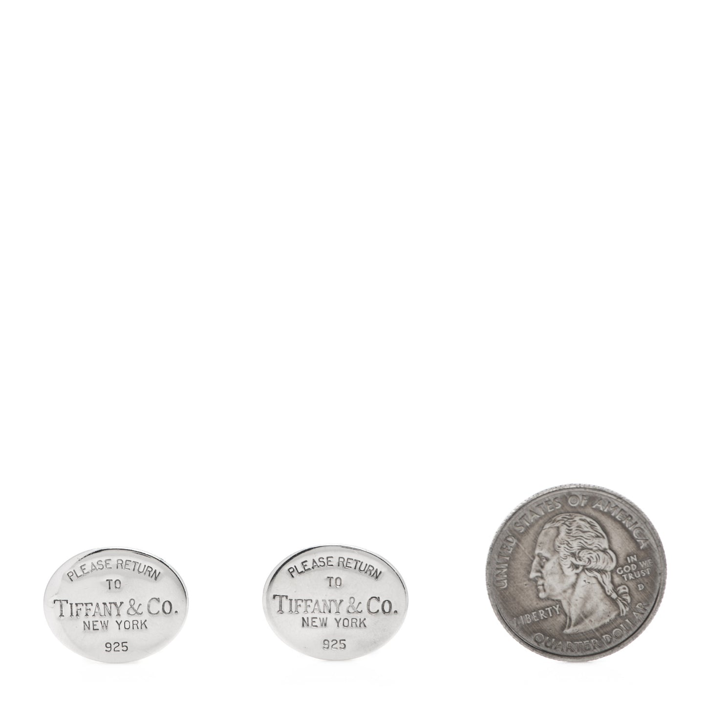 Sterling Silver Return To Tiffany Cufflinks
