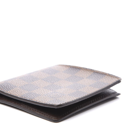 Louis Vuitton Damier Ebene Billfold Wallet 6 Credit Card Slots 10 of 10