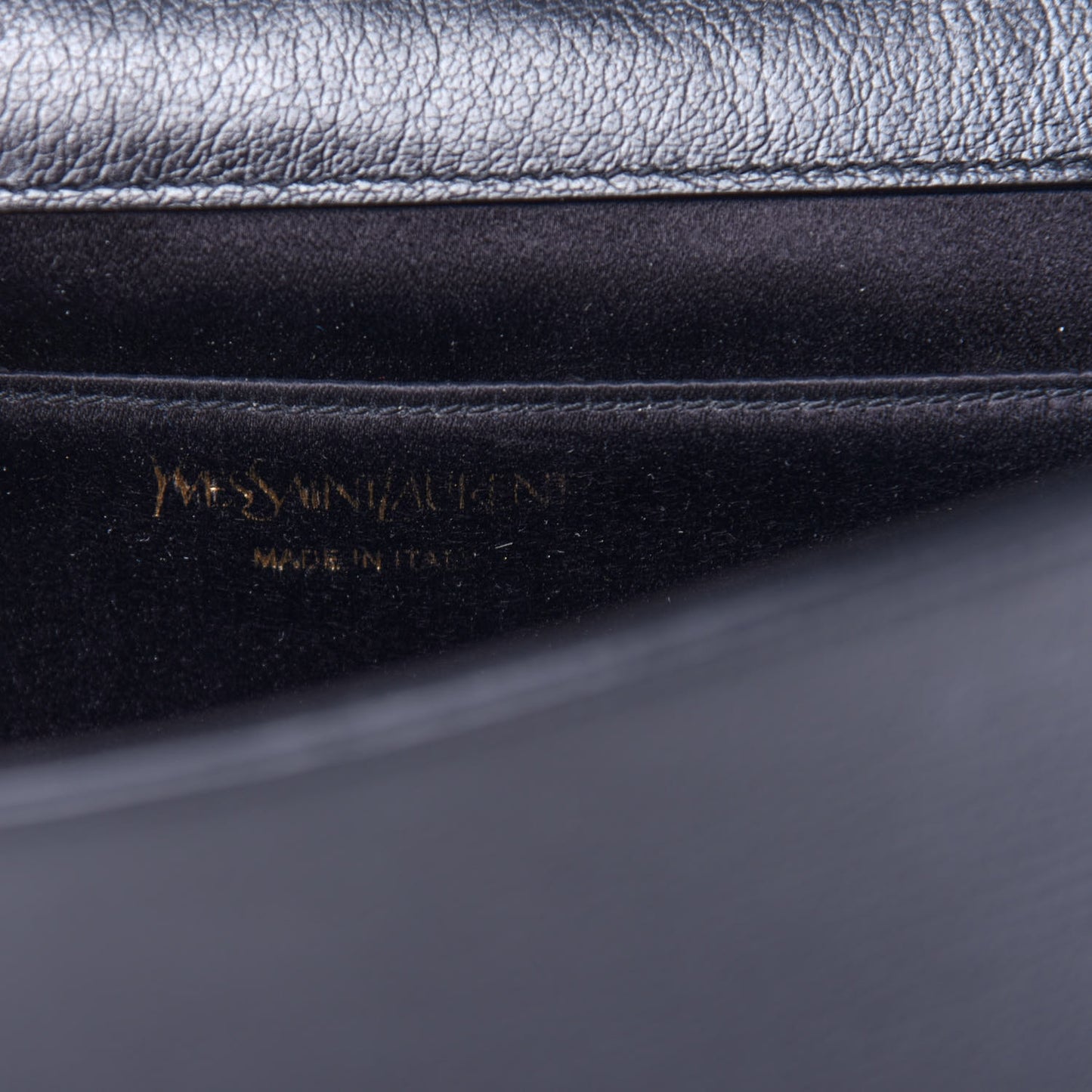 Calfskin Monogram Large Belle De Jour Clutch Black