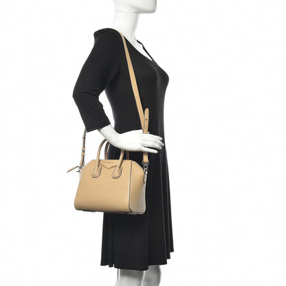 Givenchy Sugar Goatskin Mini Antigona Beige Camel 2 of 16