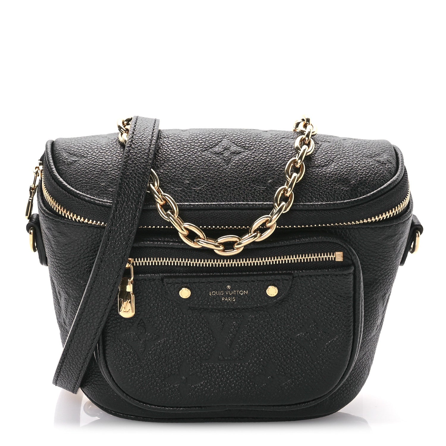 Louis Vuitton Empreinte Mini Bumbag Black 1 of 10