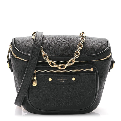 Louis Vuitton Empreinte Mini Bumbag Black 1 of 10