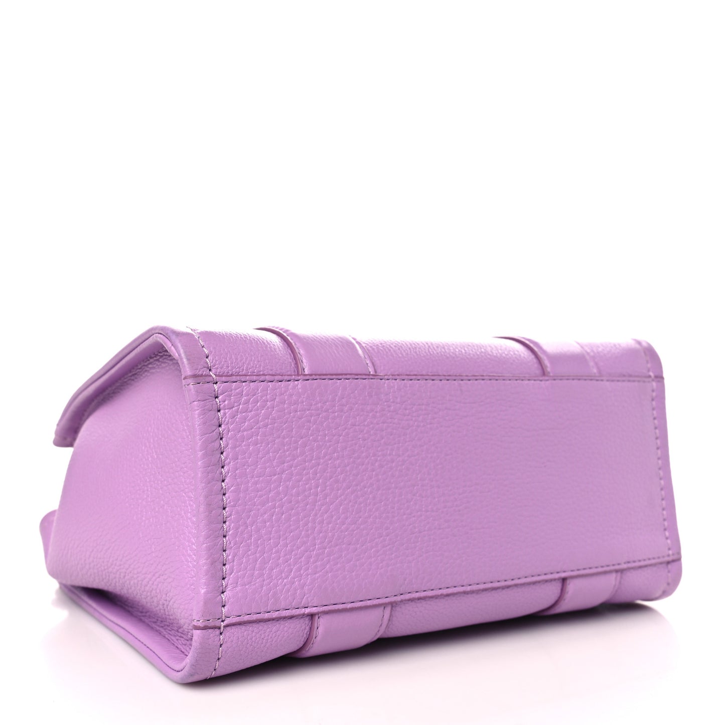 Grained Calfskin Small The Tote Bag Regal Orchid