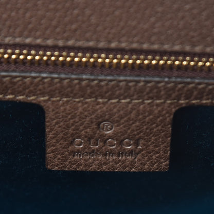 Gucci GG Supreme Monogram Web Medium Ophidia Chain Shoulder Bag Brown 6 of 7