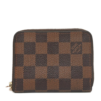 Louis Vuitton Damier Ebene Zippy Coin Purse 1 of 8