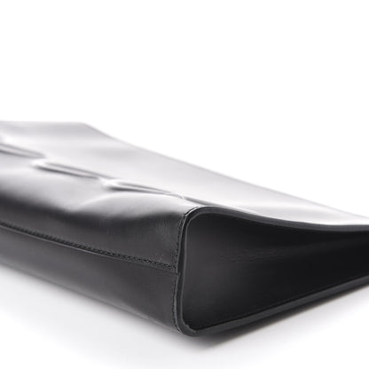 Gucci Calfskin Embossed XL Clutch Black 7 of 8
