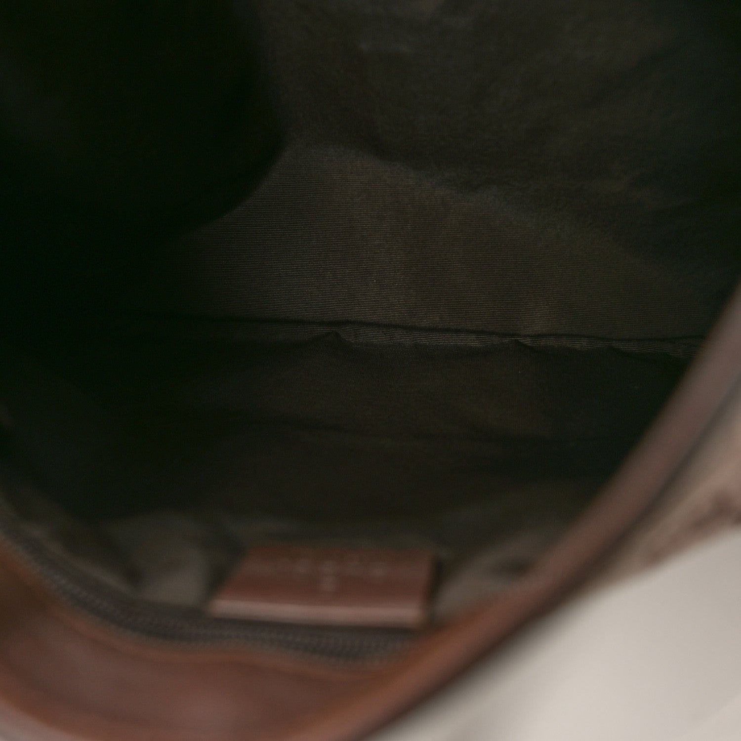 Gucci Monogram Lobster Clasp Jackie O Hobo Brown 5 of 9
