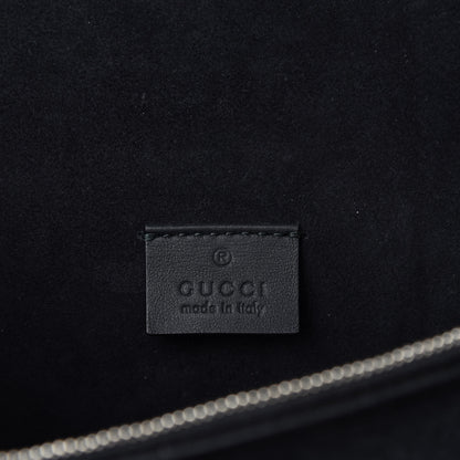 Gucci GG Supreme Monogram Crystal Small Dionysus Shoulder Bag Black 8 of 11