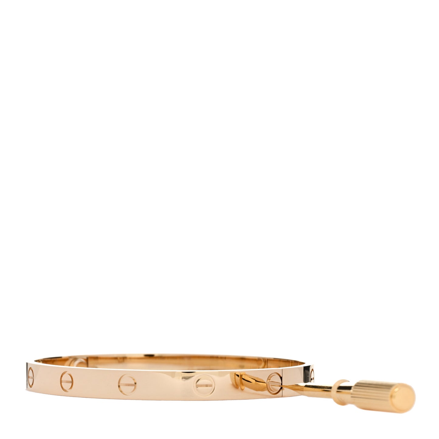 18K Yellow Gold LOVE Bracelet 19