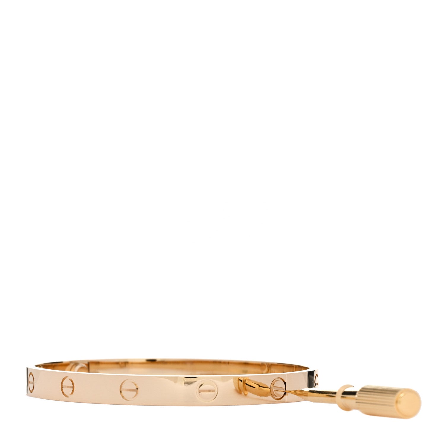 Cartier 18K Yellow Gold LOVE Bracelet 19 3 of 6