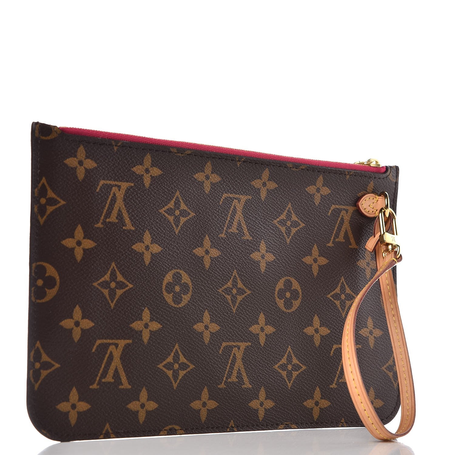Louis Vuitton Monogram Neverfull MM GM Pochette Pivoine 3 of 8