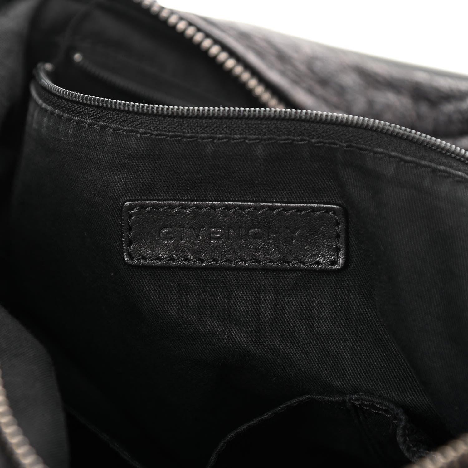 Givenchy Calfskin Leopard Embossed Large Pandora Black 6 of 13