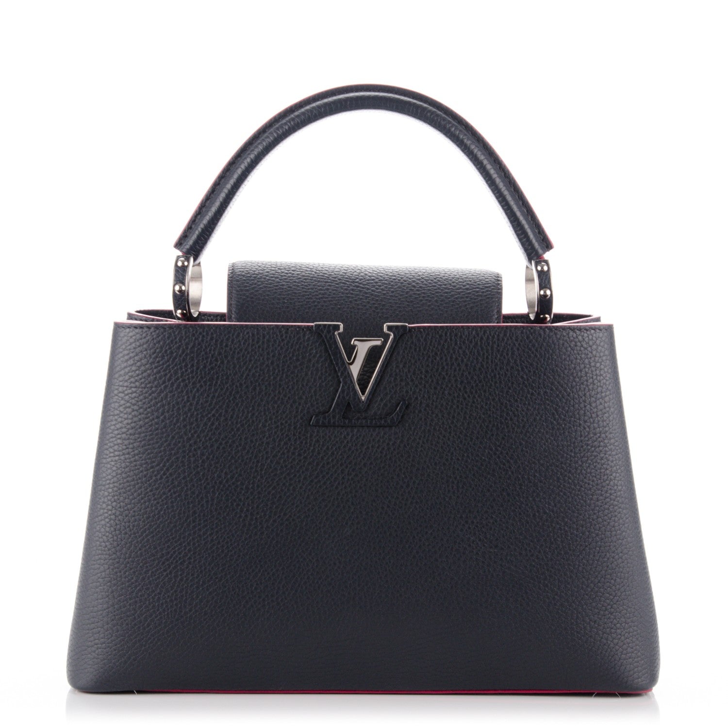 Louis Vuitton Taurillon Capucines PM Cobalt 1 of 7