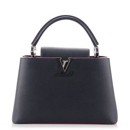Louis Vuitton Taurillon Capucines PM Cobalt 1 of 7